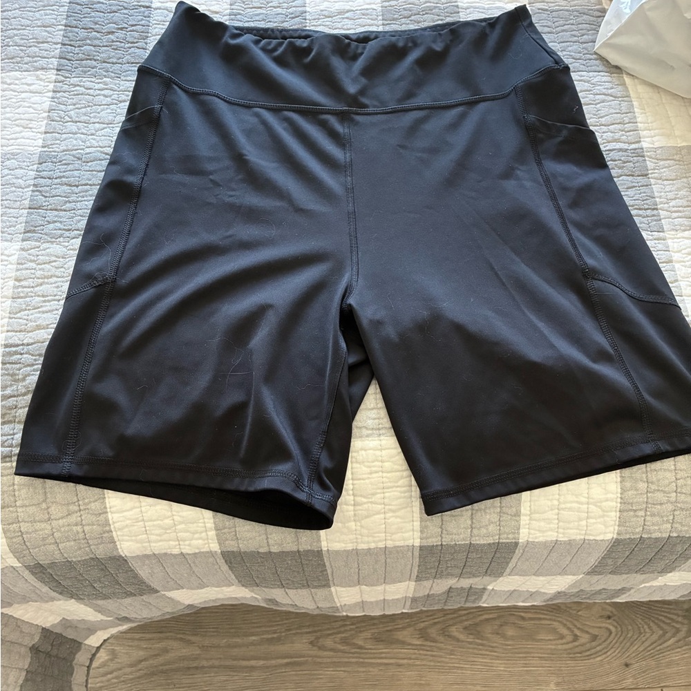 American Eagle Outfitters Black Bike Shorts